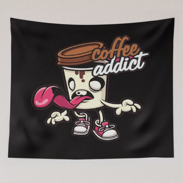 Item preview, Addicted to coffee designed and sold by Teixeira224.