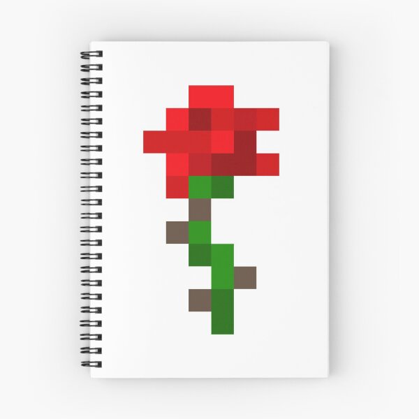 Item preview, minecraft rose/poppy designed and sold by isabellebee.
