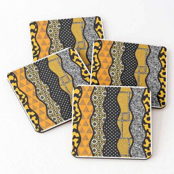 Item preview, Afro Patchwork Print Design 2 designed and sold by KhuKhuZ.