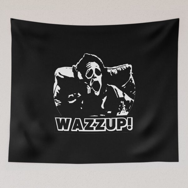 Item preview, Wazzup! - White designed and sold by The Cosmic Turtle.