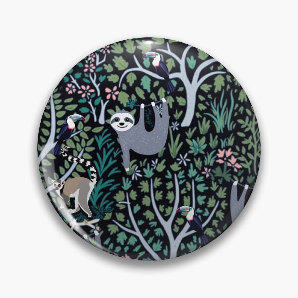 Item preview, Jungle Sloth Pattern  designed and sold by MarcSabuncu.
