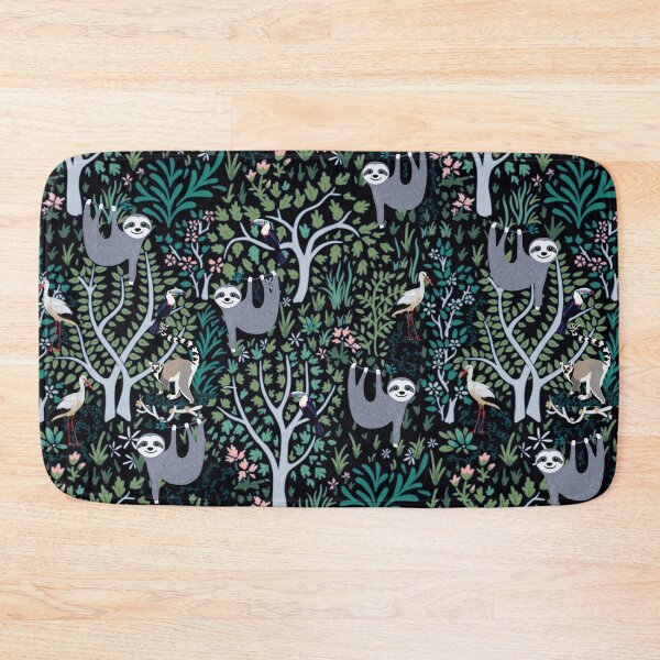 Item preview, Jungle Sloth Pattern  designed and sold by MarcSabuncu.