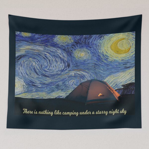 Item preview, Camping Under A Starry Night - There Is Nothing Like Camping Under A Starry Night Sky designed and sold by molamode.