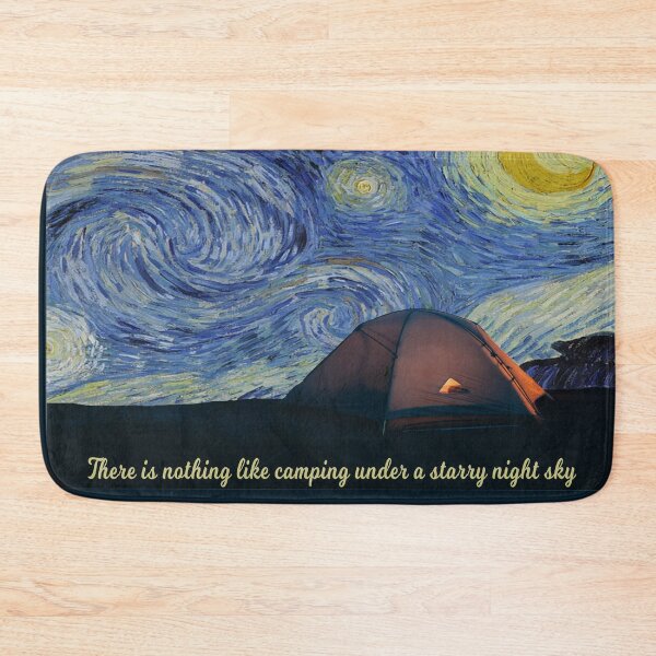 Item preview, Camping Under A Starry Night - There Is Nothing Like Camping Under A Starry Night Sky designed and sold by molamode.