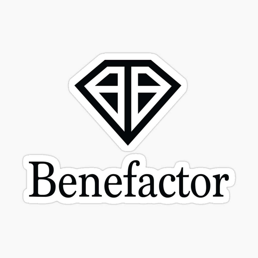 Benefactor Logo (Black)" Journal for Sale by Katzopolis | Redbubble