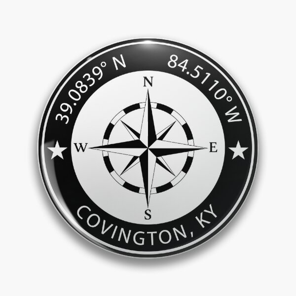 Item preview, Covington, Kentucky Geographical Coordinates designed and sold by TeeOhGraphics.