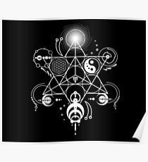 Sacred Crops -White Poster