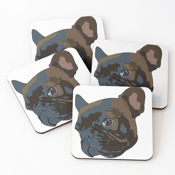 Item preview, Black French bulldog  designed and sold by LeahcarsArt.