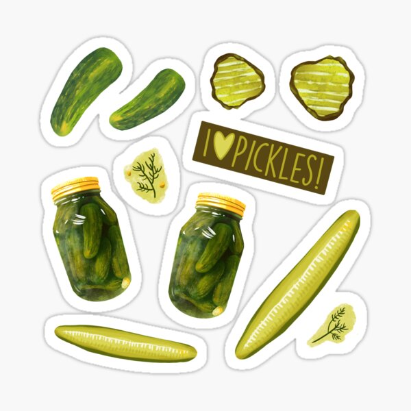 Pickle Stickers for Sale