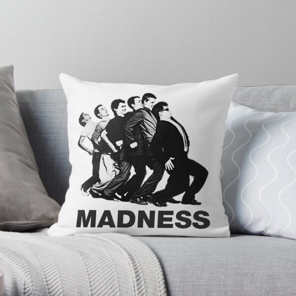 Madness Throw Pillow