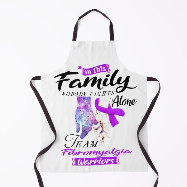 Item preview, In This Family No One Fights Alone Team Fibromyalgia Warrior designed and sold by deputylove.