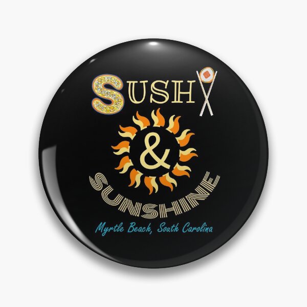 Item preview, Sushi And Sunshine Myrtle Beach designed and sold by artfulnotebook.