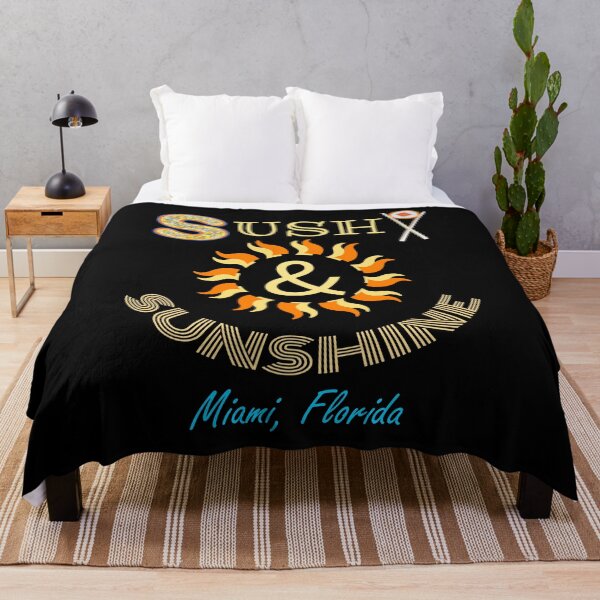 Item preview, Sushi And Sunshine Miami Florida designed and sold by artfulnotebook.
