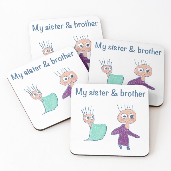 Item preview, Sister & brothers designed and sold by Mangos-Dinos.