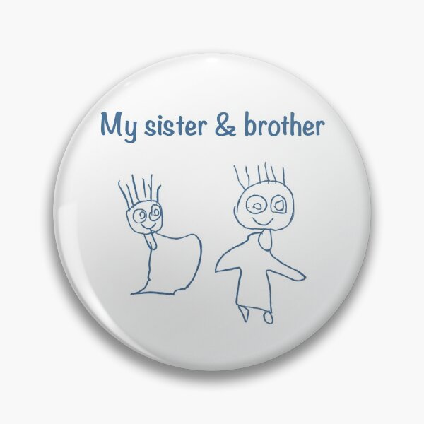 Item preview, My sister and brother(no color) designed and sold by Mangos-Dinos.