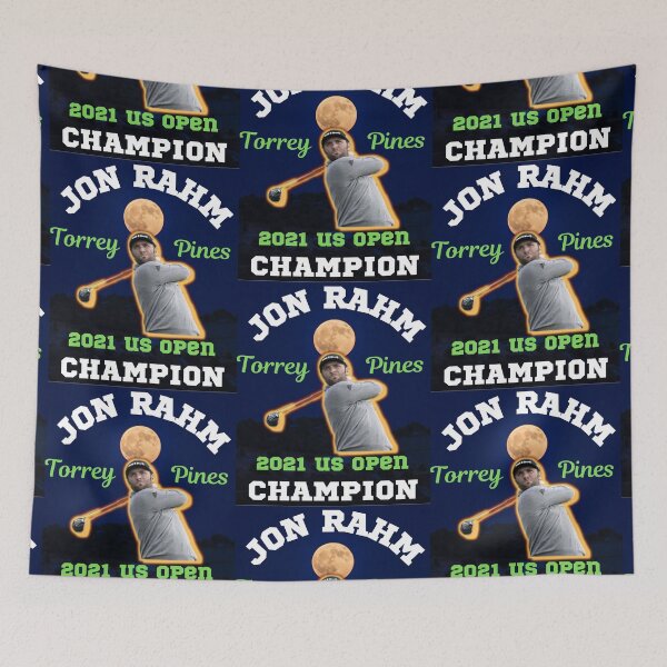 Item preview,  Jon Rahm 2021 us open Champion designed and sold by WoodburyLake.