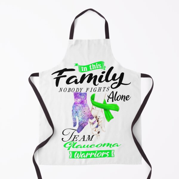 Item preview, In This Family No One Fights Alone Team Glaucoma Warrior designed and sold by deputylove.