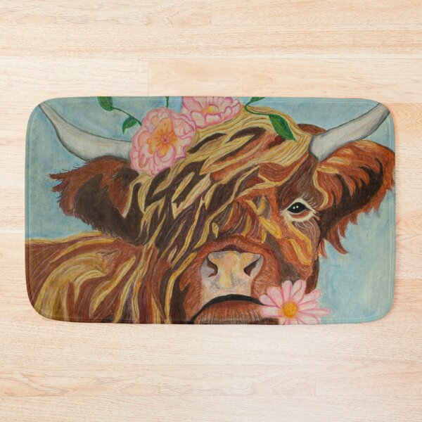 Item preview, Flower Cow by Heidi Harrington designed and sold by WAHIStudio.
