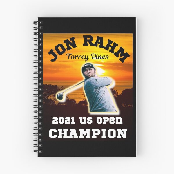 Item preview, Jon Rahm 2021 us open Champion designed and sold by WoodburyLake.