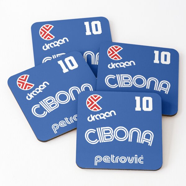 Item preview, Drazen Petrovic Retro Croatia Basketball Jersey designed and sold by acquiesce13.