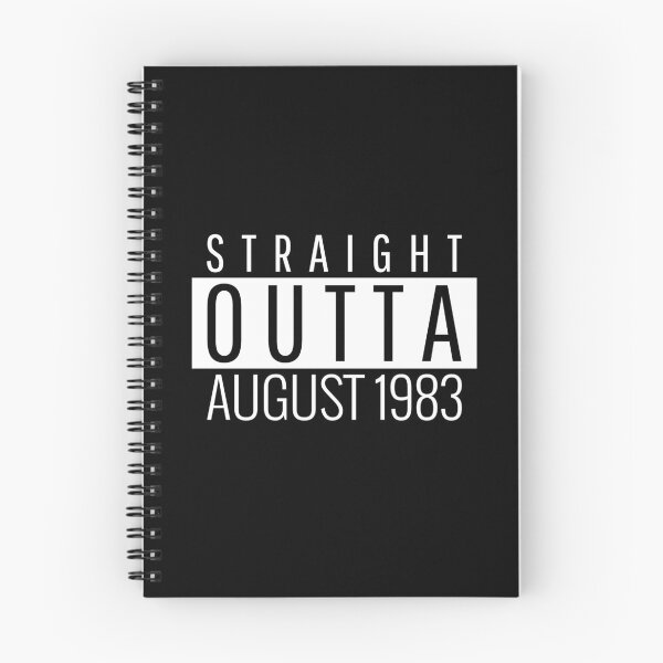 Item preview, Straight Outta August 1983  designed and sold by Teelogic.