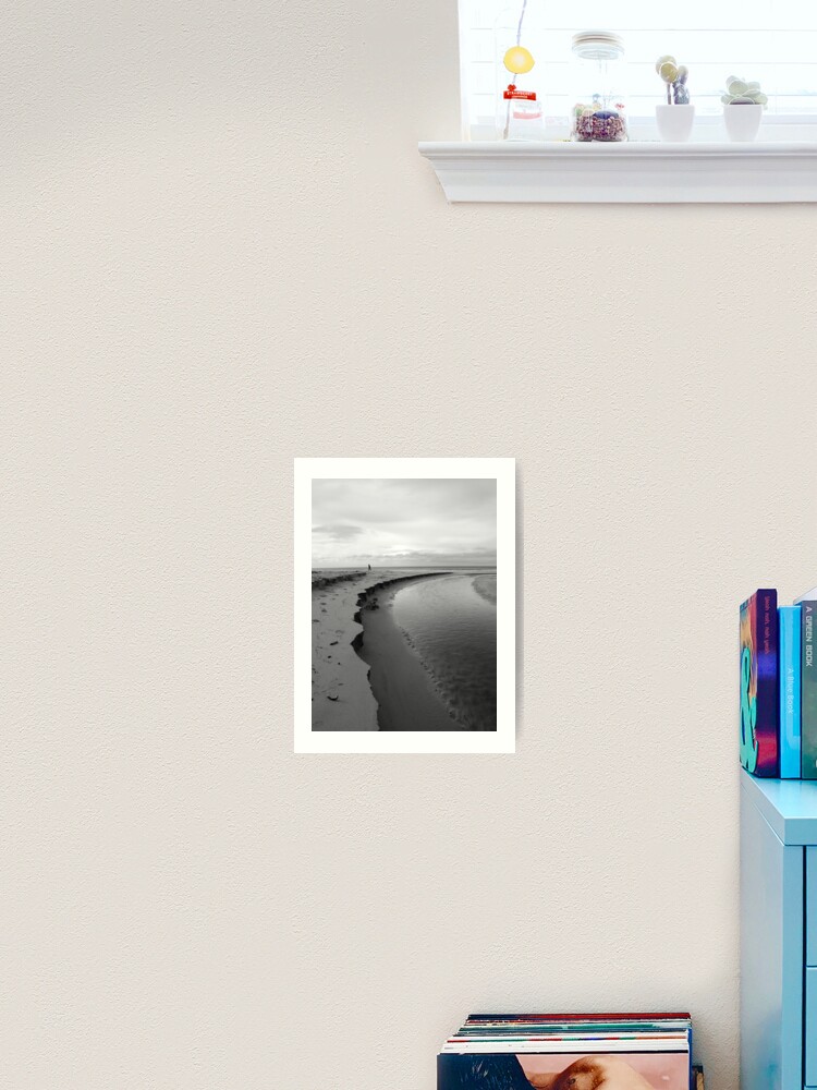 Thumbnail 1 of 3, Art Print, A Walk in the Sand designed and sold by Tiffany Dryburgh.