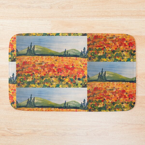 Item preview, Flower field landscape designed and sold by Artladyjen.