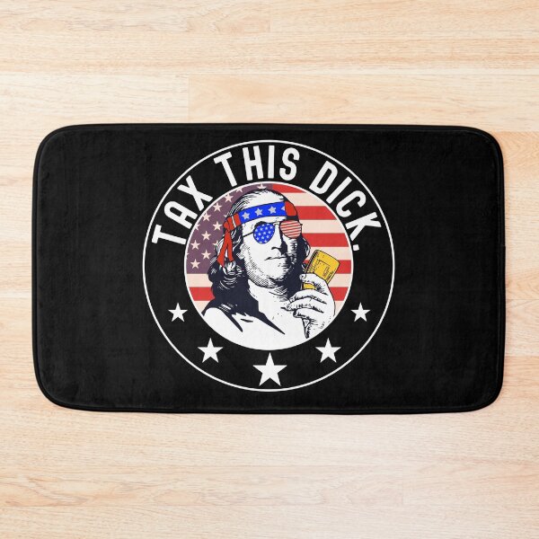Item preview, Tax This Dick July 4th Benjamin Franklin Republican Mug designed and sold by ExpressWayFour.