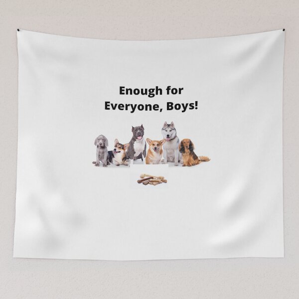 Item preview, Enough for Everyone, Boys - Dog lovers Tee designed and sold by 3TFashion.