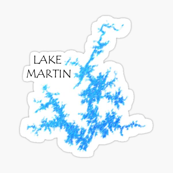 Lake Martin Alabama Sticker
