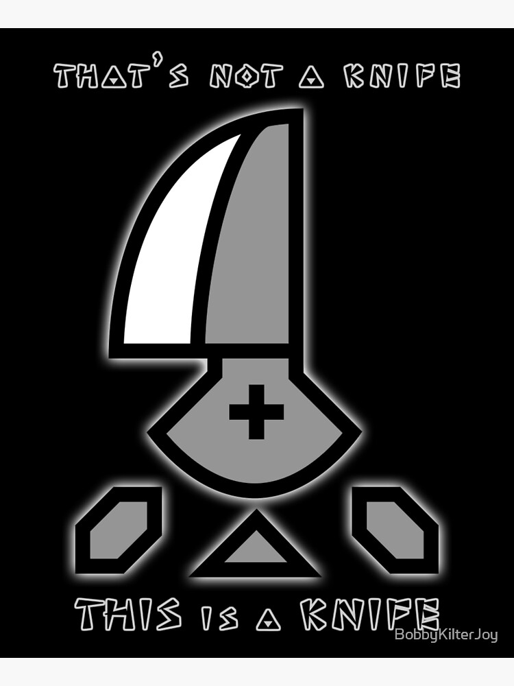 "Monster Hunter Throwing Knife" Poster by BobbyKilterJoy Redbubble