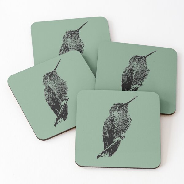 Item preview, Hummingbird on a branch designed and sold by iktwo.