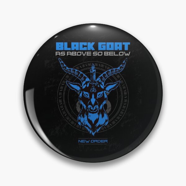 Item preview, BLACK GOAT AS ABOVE SO BELOW | NEW ORDER designed and sold by AladdinMktgs.