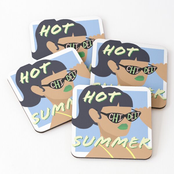 Item preview, Hot Chi Delt Summer designed and sold by ChiDeltaMerch.