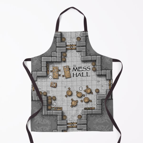 Item preview, Board Game Tiles Mess Hall designed and sold by artlahdesigns.