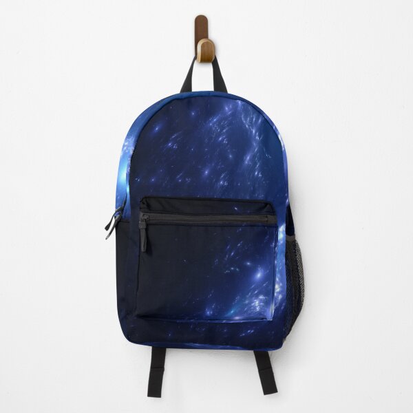 Item preview, Abstract blue pattern on black background designed and sold by tatkhagata.