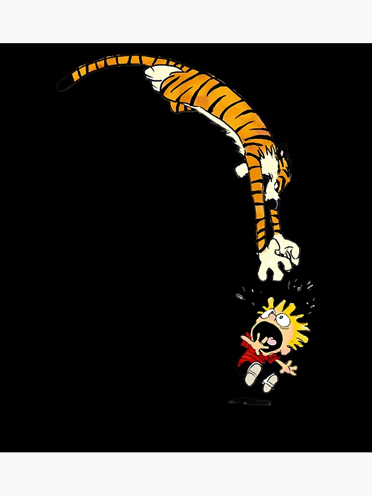 Calvin And Hobbes Bill Watterson Classic Poster For Sale By Bottoms1969 Redbubble 1990