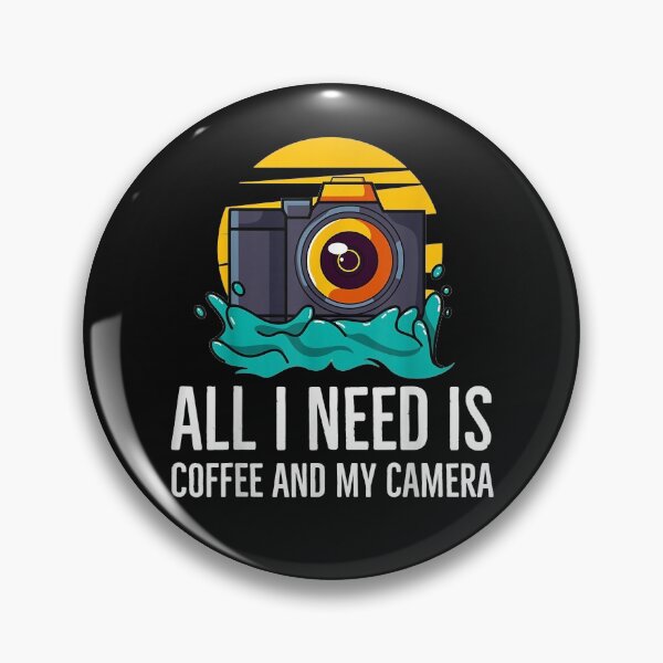 Item preview, All i need is coffee and my camera - photography designed and sold by begin-again.