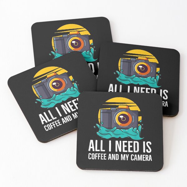 Item preview, All i need is coffee and my camera - photography designed and sold by begin-again.