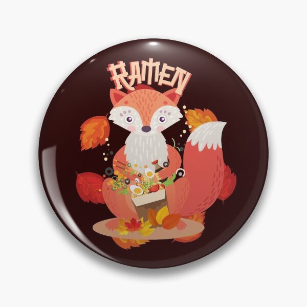 Item preview, Fox Leaves Ramen - Cut Fox Think Ramen. Fantastic Mr Fox Classic !! designed and sold by SoffyLee586.