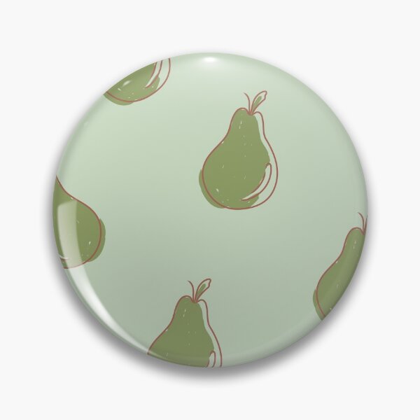 Item preview, sage green pear designed and sold by peachyasho.