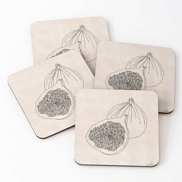 Item preview, a portrait of a fig designed and sold by Libby Ward.