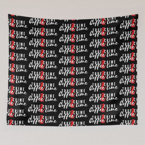 Item preview, True crime and Coffee time - dark designed and sold by MotherOfBears.