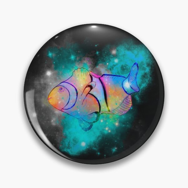 Item preview, Galaxy Clownfish designed and sold by MoonNectar.