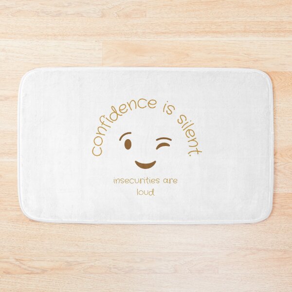 Item preview, Confidence is Silent, Insecurities are loud designed and sold by WatchuWearin.