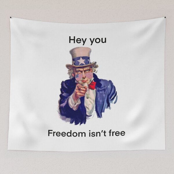 Item preview, Freedom isn’t free  designed and sold by Yuchi1.
