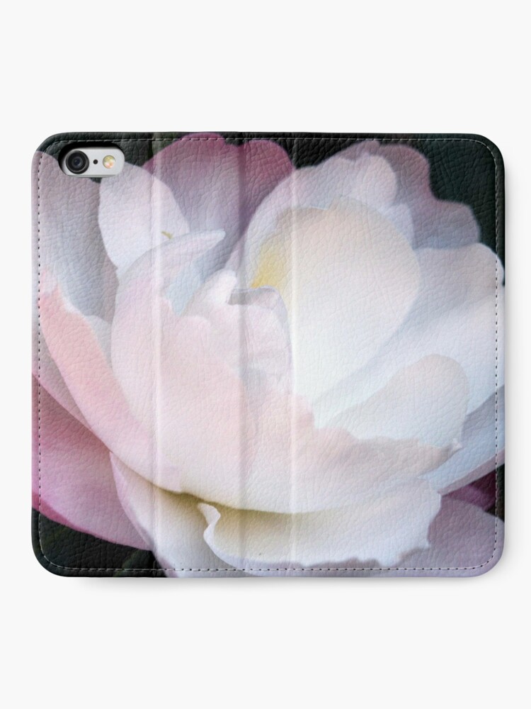 iPhone Wallet, Climbing Camelia designed and sold by Tiffany Dryburgh