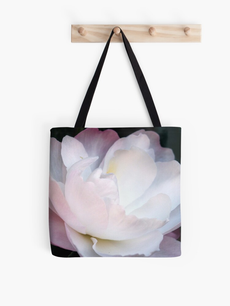 Tote Bag, Climbing Camelia designed and sold by Tiffany Dryburgh