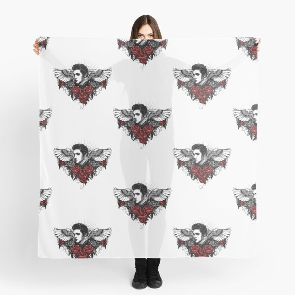 "Elvis" Scarf for Sale by trev4000 Redbubble