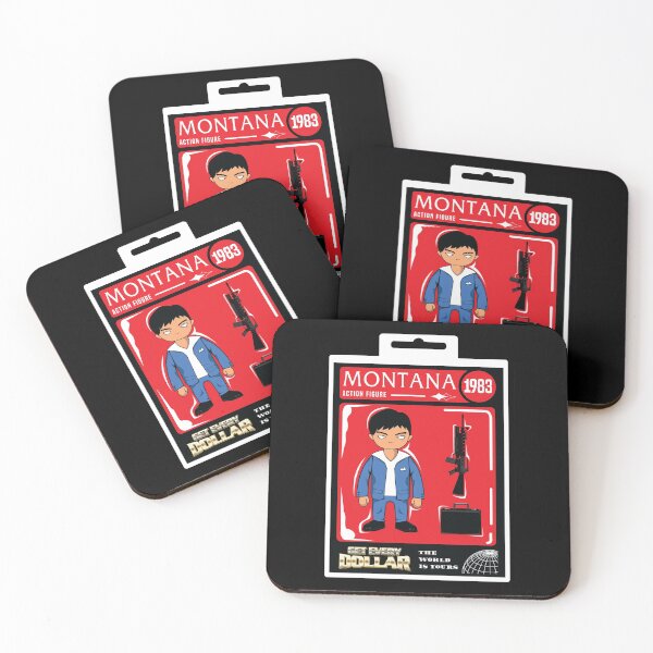 Artikelvorschau, Tony Montana Mafia-Actionfigur entworfen und verkauft von MathDesign03.